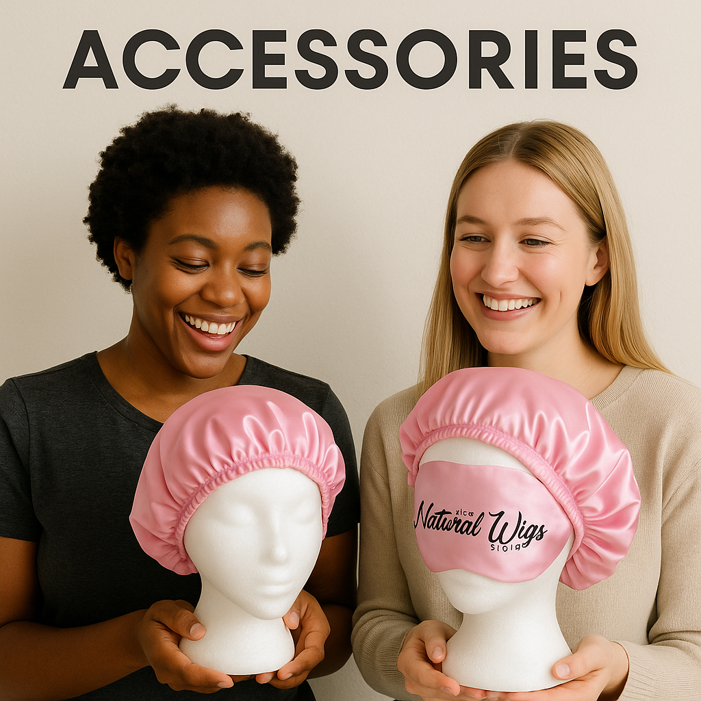 Two smiling women, one Black with natural curls and one white with long blonde hair.