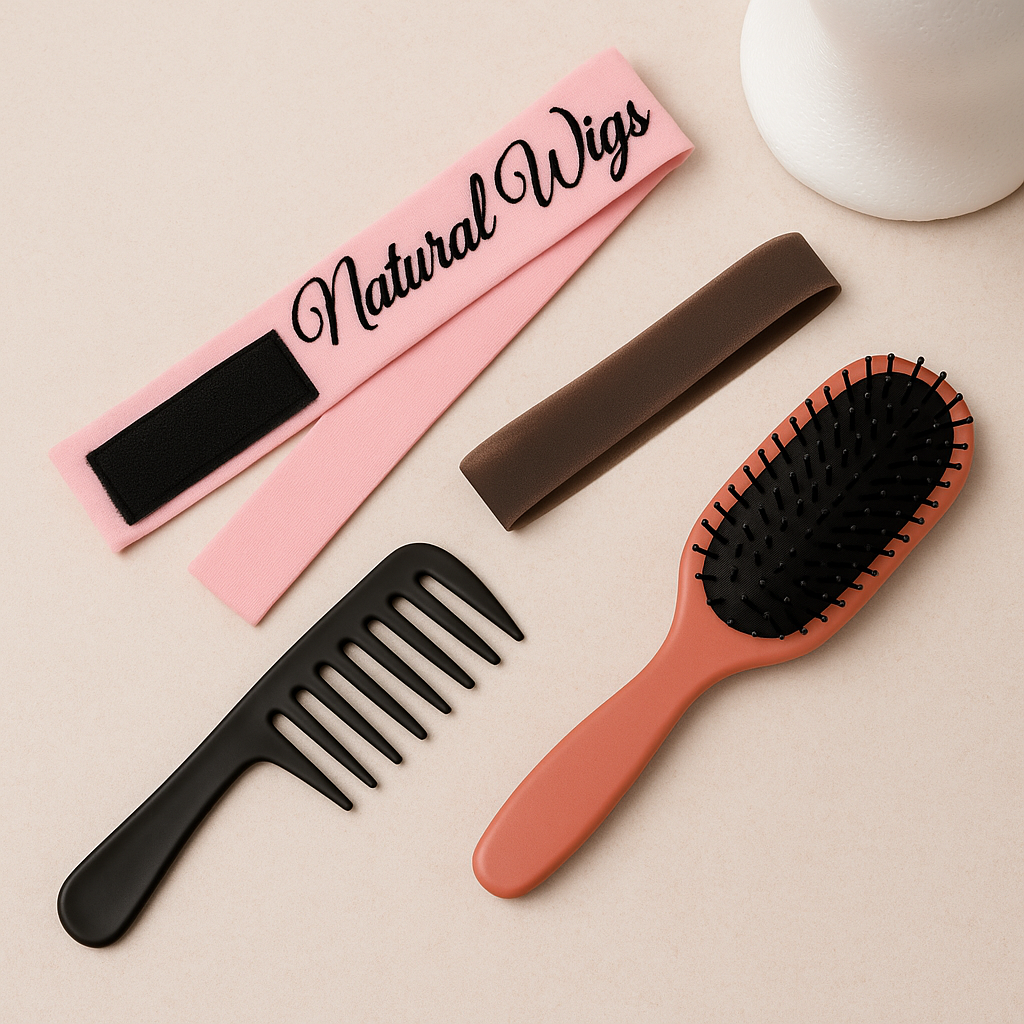 combs and brushes natural wigs store