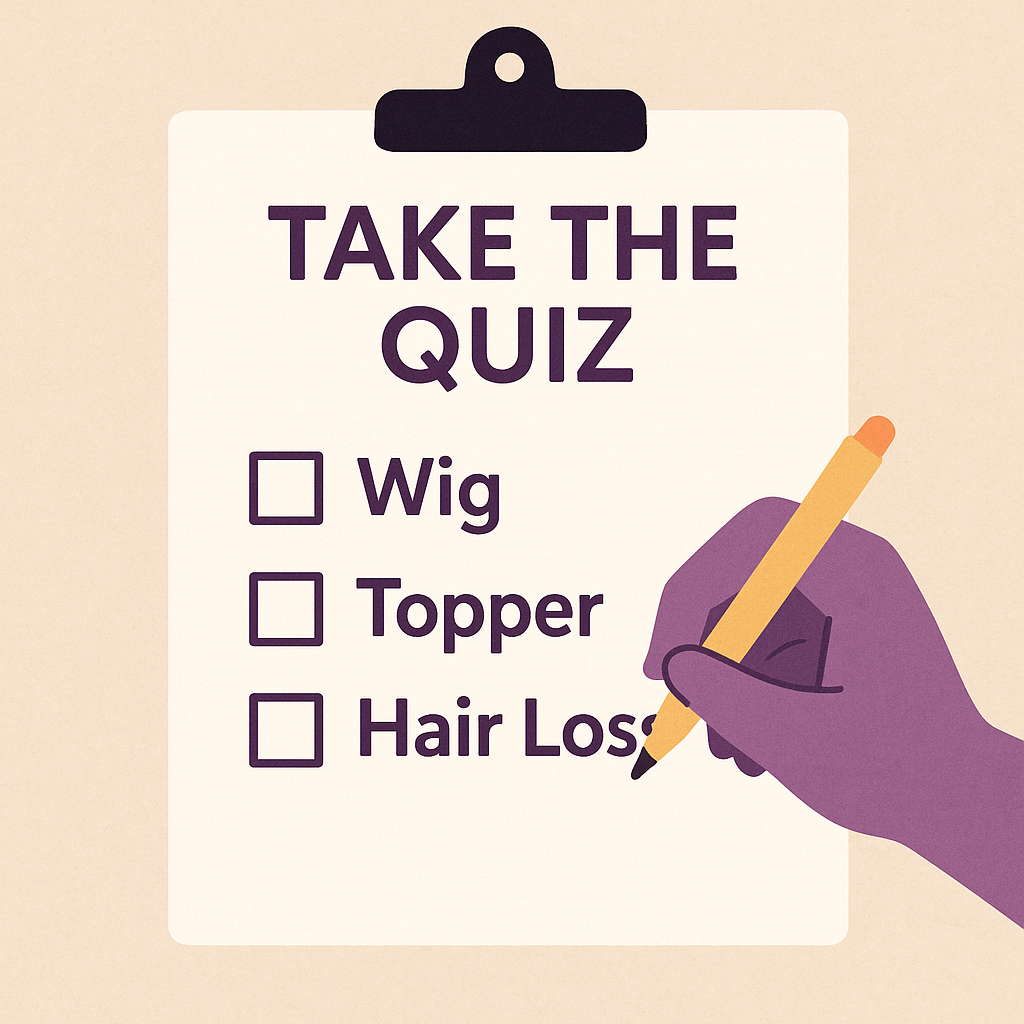 Take the Confidence Quiz – Find Your Perfect Hair Solution for Alopecia, Chemo, or Hair Thinning.