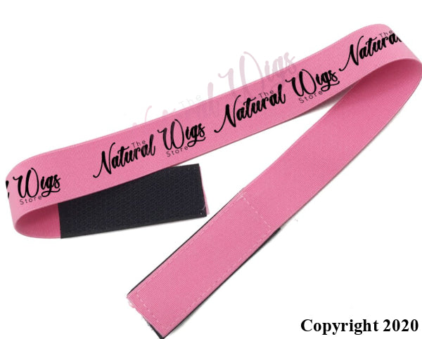 Dark pink melt band for lace wake application – soft stretch band to secure edges and blend lace