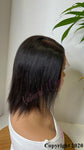 Brazilian Virgin Hair 8” Natural Color - Louise