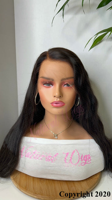 Indian Virgin Hair 22” Natural Color - Kenechia