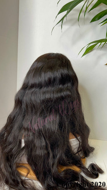 Indian Virgin Hair 22” Natural Color - Kenechia