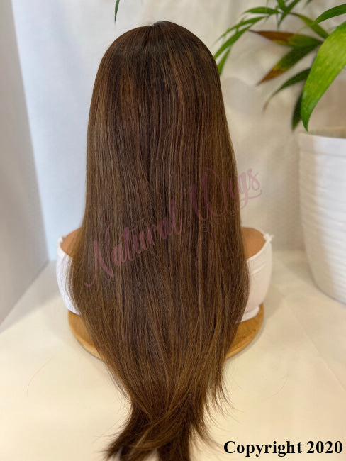 Janet 18’ Inch Brazilian N309 18 Inches Hd Lace Ombre / Size Medium Ready To Ship