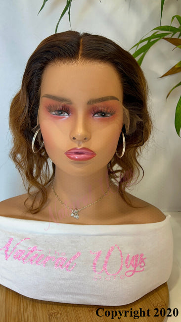 Jennier - 8’ Inch Brazilian Sp72 / Wavy Ombre Size Small Ready To Ship