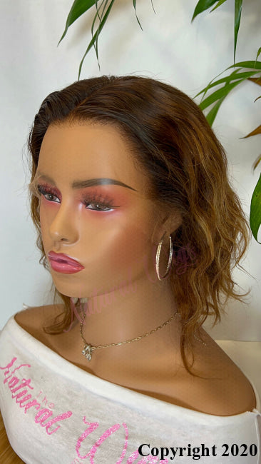 Jennier - 8’ Inch Brazilian Sp72 / Wavy Ombre Size Small Ready To Ship