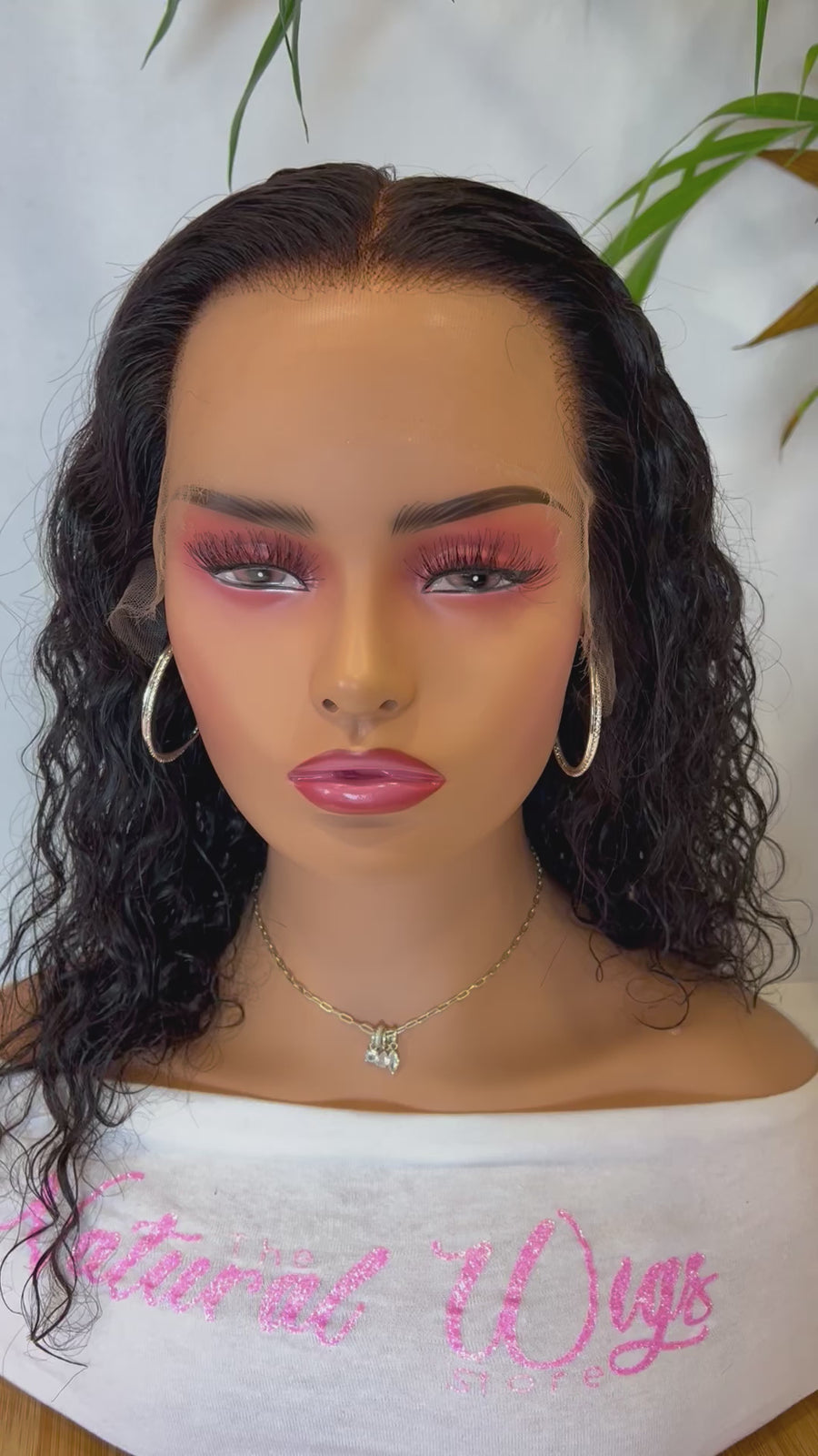 Natural Hairline / 13 x 6 Lace Front Wig / Small / Curly